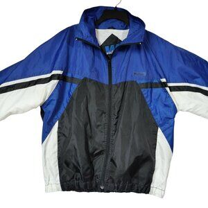 Vintage 90s Windbreaker Brand Jacket Full Zip Lined Men's Size Large (FS)